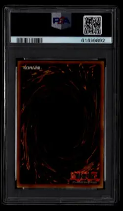 Yugioh LOB-006 Gaia The Fierce Knight 1st Ed. PSA 9 Mint LEGEND OF BLUE EYES - Image 2