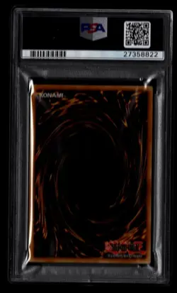 2010 YU-GI-OH! DUEL TERMINAL 1 #EN002 DARK MAGICIAN PSA 10 GEM MINT - Image 2