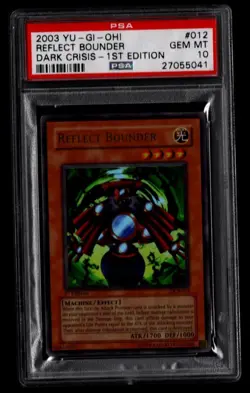 YUGIOH PSA 10 2003 Reflect Bounder DCR-012 Ultra Rare 1st Edition - Image 1