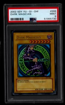 Yu-Gi-Oh! Dark Magician SDY-006 Starter Deck: Yugi PSA 9 MINT - Image 1