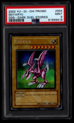 2002 Yu-Gi-Oh DDS, Promo Dark Duel Stories, DS-004, Seiyaryu, PSA 9 - Image 1