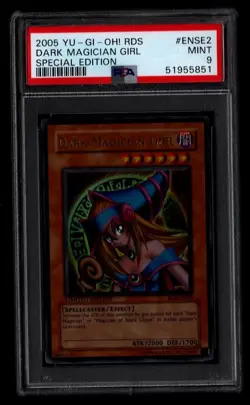 Yu-Gi-Oh! Dark Magician Girl Special Edition Ultra Rare RDS-ENSE2 PSA 9 - Image 1