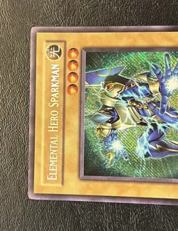Yu-Gi-Oh! TCG Elemental Hero Sparkman EHC2-EN001 Limited Edition - Image 2