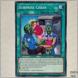 Surprise Chain - DIFO-EN068 - Common 1st Edition Yugioh - Image 1