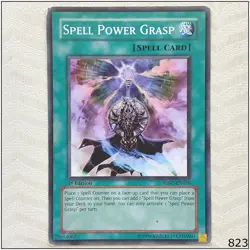 Spell Power Grasp - SDSC-EN020 - Common 1st Edition Yugioh - Image 1
