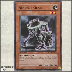 Ancient Gear - SD10-EN015 - Common 1st Edition Yugioh - Image 1