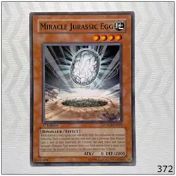 Miracle Jurassic Egg - POTD-EN021 - Common 1st Edition Yugioh - Image 1