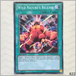 Wild Nature's Release - SDOK-EN026 - Common 1st Edition Yugioh - Image 1