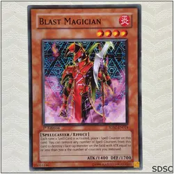 Blast Magician - SDSC-EN014 - Common 1st Edition Yugioh - Image 1