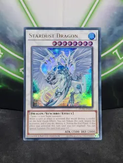 Yugioh Stardust Dragon DUPO-EN103 Ultra Rare NM - Image 1