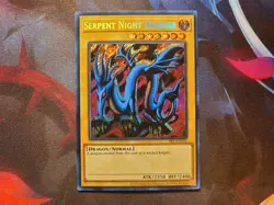 Serpent Night Dragon SRL-EN103 Spell Ruler 25th Anniversary Secret Rare - Image 1