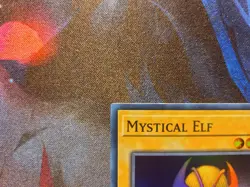 Yugioh Mystical Elf LOB-EN062 Super Rare 25th Anniversary NM - Image 3