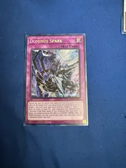 Yugioh BLZD-EN077 Dominus Spark Secret Rare 1st Ed NM - Image 1