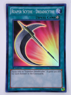 Yu-Gi-Oh! Reaper Scythe - Dreadscythe/ DRLG-EN012/ 1st Edition/ Super Rare/ (LP) - Image 1