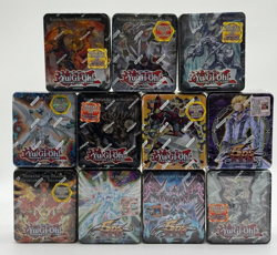 YU-GI-OH! TCG VINTAGE TIN LOT OF 11 MAJESTIC STAR DRAGON/EARTHBOUND/JACK - Image 1