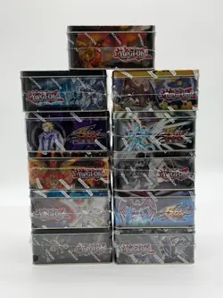 YU-GI-OH! TCG VINTAGE TIN LOT OF 11 MAJESTIC STAR DRAGON/EARTHBOUND/JACK - Image 4