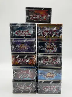 YU-GI-OH! TCG VINTAGE TIN LOT OF 11 MAJESTIC STAR DRAGON/EARTHBOUND/JACK - Image 5