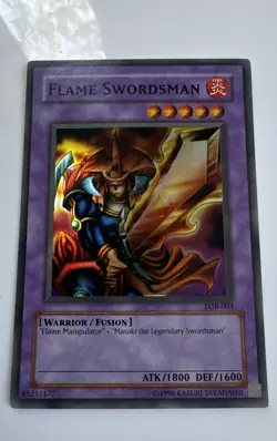 Flame Swordsman LOB-003 The Legend of Blue Eyes White Dragon Unlimited|Unlimited - Image 1