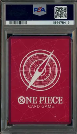 2026 One Piece ST29 EN Black & White Alt Art #001 Monkey D. Luffy PSA 10 - Image 2