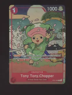 2024 ONE PIECE ENGLISH VERSION 1ST ANNIVERSARY SET #006 Tony Tony Chopper - Image 1