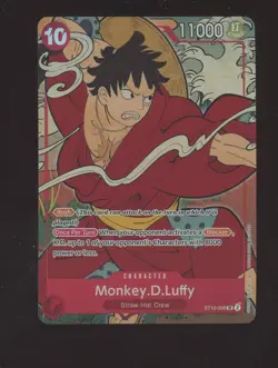 2024 ONE PIECE ENGLISH VERSION 1ST ANNIVERSARY SET #006 MONKEY D. LUFFY - Image 1