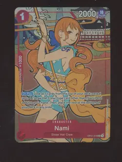 2024 ONE PIECE ENGLISH VERSION 1ST ANNIVERSARY SET #016 Nami - Image 1