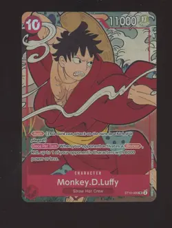 2024 ONE PIECE ENGLISH VERSION 1ST ANNIVERSARY SET #006 MONKEY D. LUFFY - Image 1