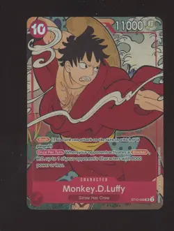 2024 ONE PIECE ENGLISH VERSION 1ST ANNIVERSARY SET #006 MONKEY D. LUFFY - Image 1