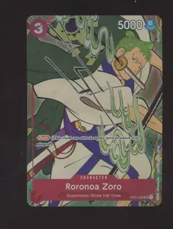 2024 ONE PIECE ENGLISH VERSION 1ST ANNIVERSARY SET #025 Roronoa Zoro - Image 1