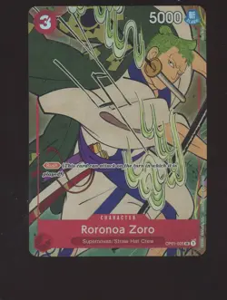 2024 ONE PIECE ENGLISH VERSION 1ST ANNIVERSARY SET #025 Roronoa Zoro - Image 1