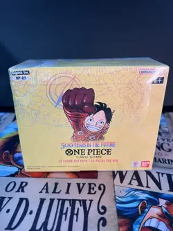 One Piece Card Game 500 Years in the Future Booster Box OP-07 English *Damaged* - Image 1