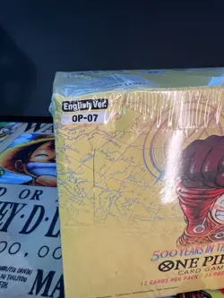 One Piece Card Game 500 Years in the Future Booster Box OP-07 English *Damaged* - Image 3