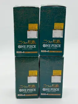 Lot of (4) One Piece TCG Japanese Two Legends Booster Boxes OP-08 - Image 4
