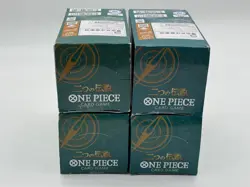 Lot of (4) One Piece TCG Japanese Two Legends Booster Boxes OP-08 - Image 5