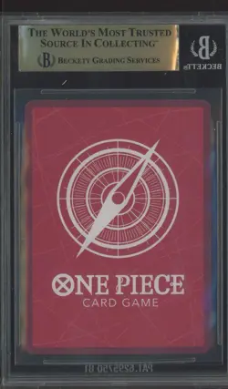 2025 One Piece Promos OP09001 Shanks L Collecor's Club BGS 10 PRISTINE - Image 2