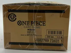 One Piece TCG Japanese OP-11 A Fist Of Divine Speed Booster Box Case SEALED - Image 5