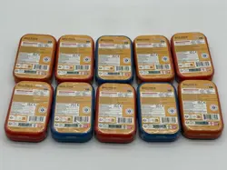 Lot of (10) One Piece TCG Tin Pack Set Vol.2 SEALED MINI TINS - Image 2