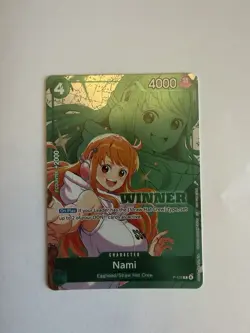 Nami P-102 Winner Pack 2026 Promo NM One Piece TCG English - Image 1