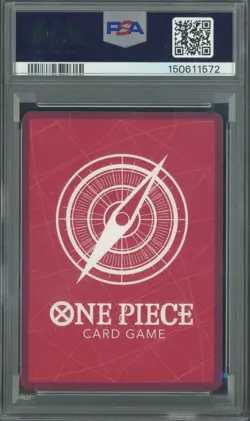 2025 One Piece EN 2nd Anniversary Set #061 Monkey D. Luffy PSA 9 MINT - Image 2