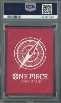 2025 One Piece EN 2nd Anniversary Set #061 Monkey D. Luffy PSA 9 MINT - Image 2