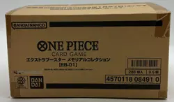 One Piece TCG Japanese EB-01 Memorial Collection Booster Box Case SEALED - Image 1
