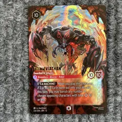 Disney Lorcana Wilds Unknown The Leviathan 233/204 Enchanted Holo NM - Image 1