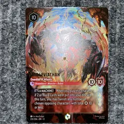 Disney Lorcana Wilds Unknown The Leviathan 233/204 Enchanted Holo NM - Image 2