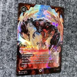 Disney Lorcana Wilds Unknown The Leviathan 233/204 Enchanted Holo NM - Image 3