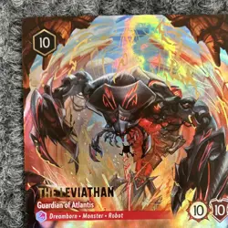 Disney Lorcana Wilds Unknown The Leviathan 233/204 Enchanted Holo NM - Image 5