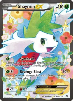 Pokemon Shaymin EX (Full Art) LP 1st Edition Normal - Image 1