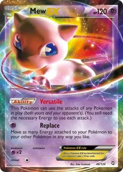 Pokemon Mew EX MP 1st Edition Normal Dragons Exalted - Image 1