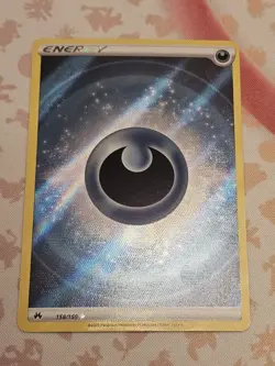 Pokemon Crown Zenith NM Dark Energy 158/159 Textured Holo TCG - Image 1