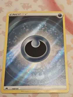 Pokemon Crown Zenith NM Dark Energy 158/159 Textured Holo TCG - Image 2