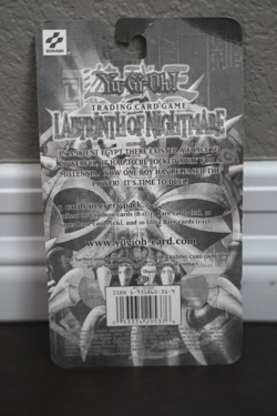2002 Yugioh LON 1st Edition Labyrinth of Nightmare Blister Pack Sealed TCG - Image 2